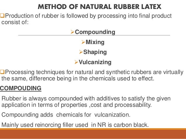 application of nutral latex Application of nutral latex